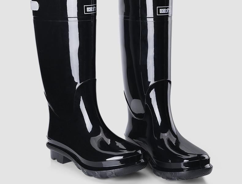 回力028高筒黑色雨靴圖片19