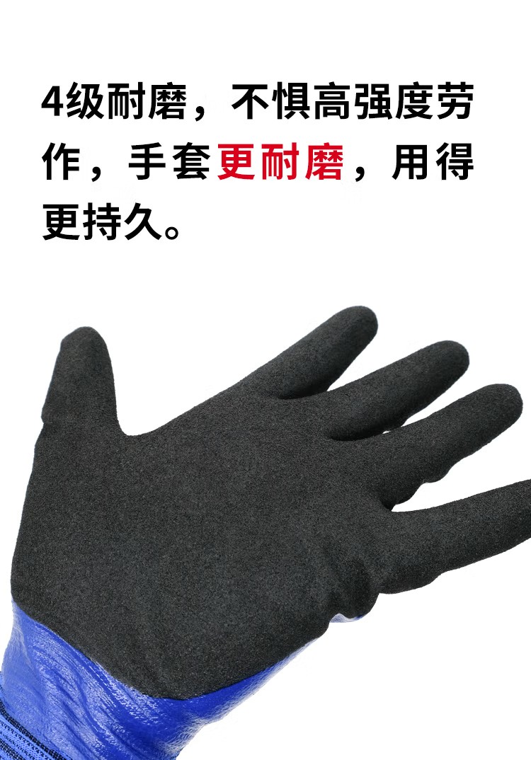 恒輝NKX806丁腈耐磨防滑防油勞保手套圖片5