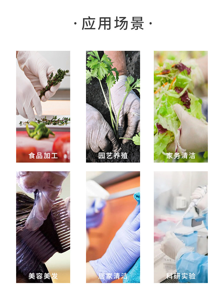 施??礔840天然乳膠檢查手套圖片7