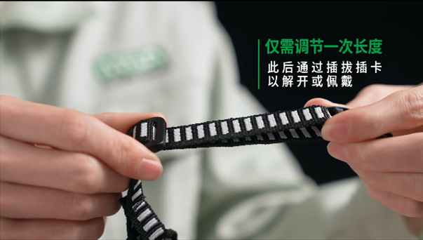 梅思安Y型四點(diǎn)式下頦帶安全帽安裝方法14