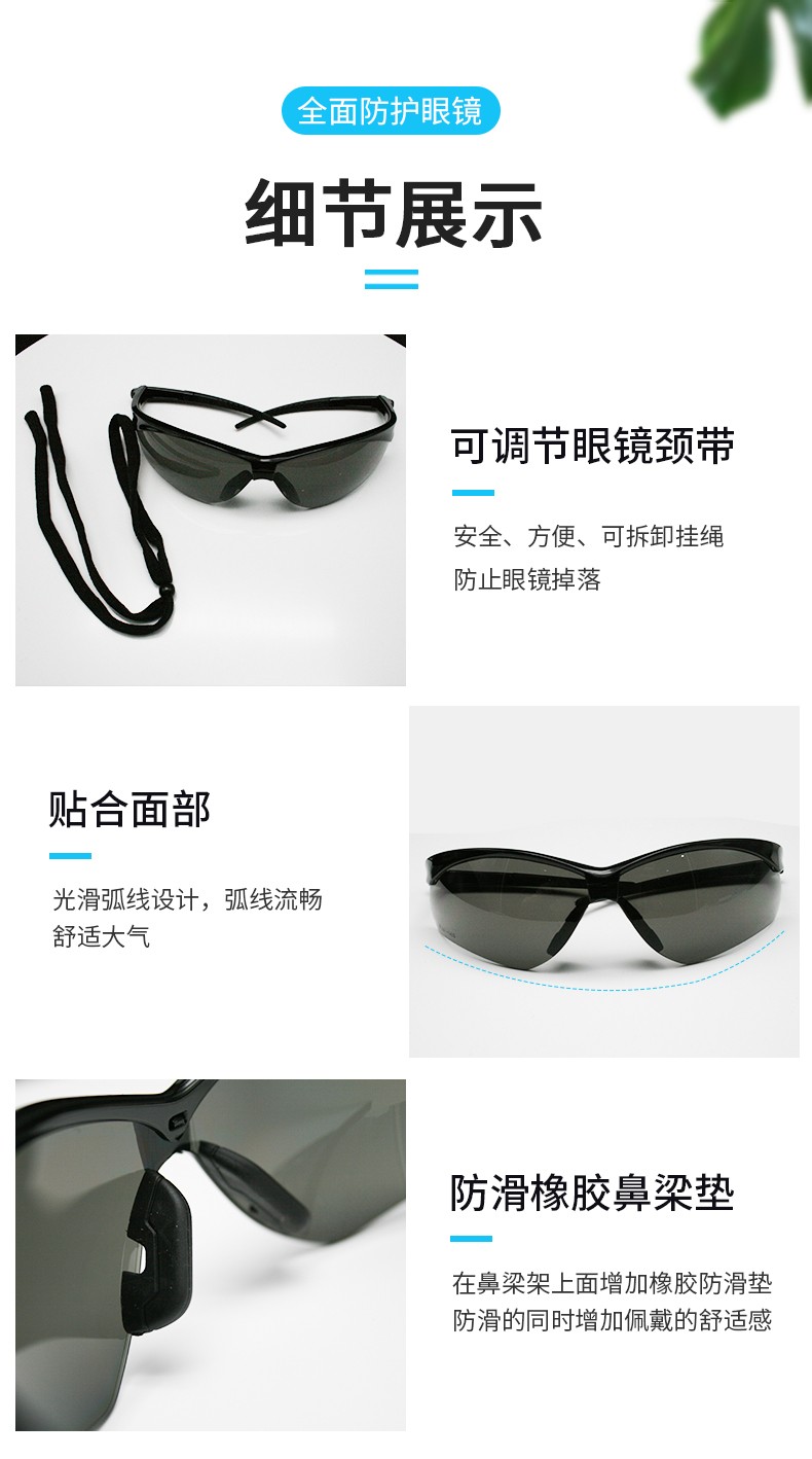 PIP 250-AN-10111防霧防刮擦防護眼鏡圖片5