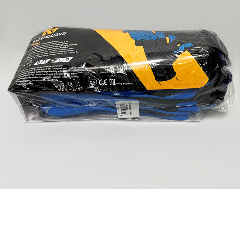 金佰利40227B G40發泡丁腈涂層勞保手套L圖片15