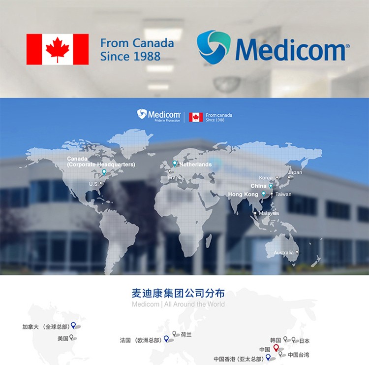 麥迪康1209C透明無粉一次性PVC手套M圖片1