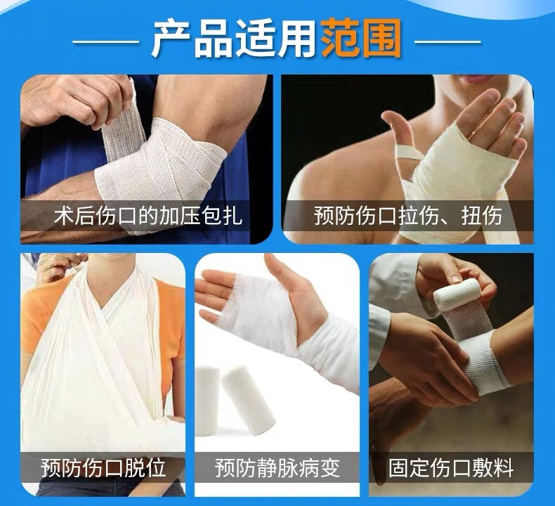 URGO優格耐樂固Nylexogrip自粘彈性繃帶圖片6