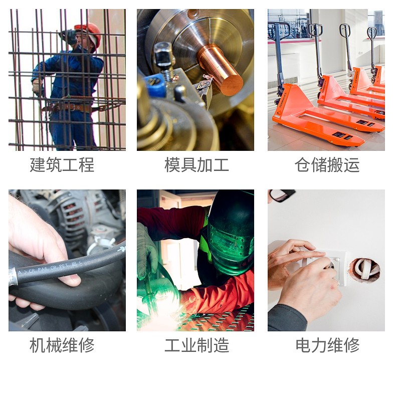 塞莫詩CG904BW藍(lán)色浸膠丁腈手套圖片3