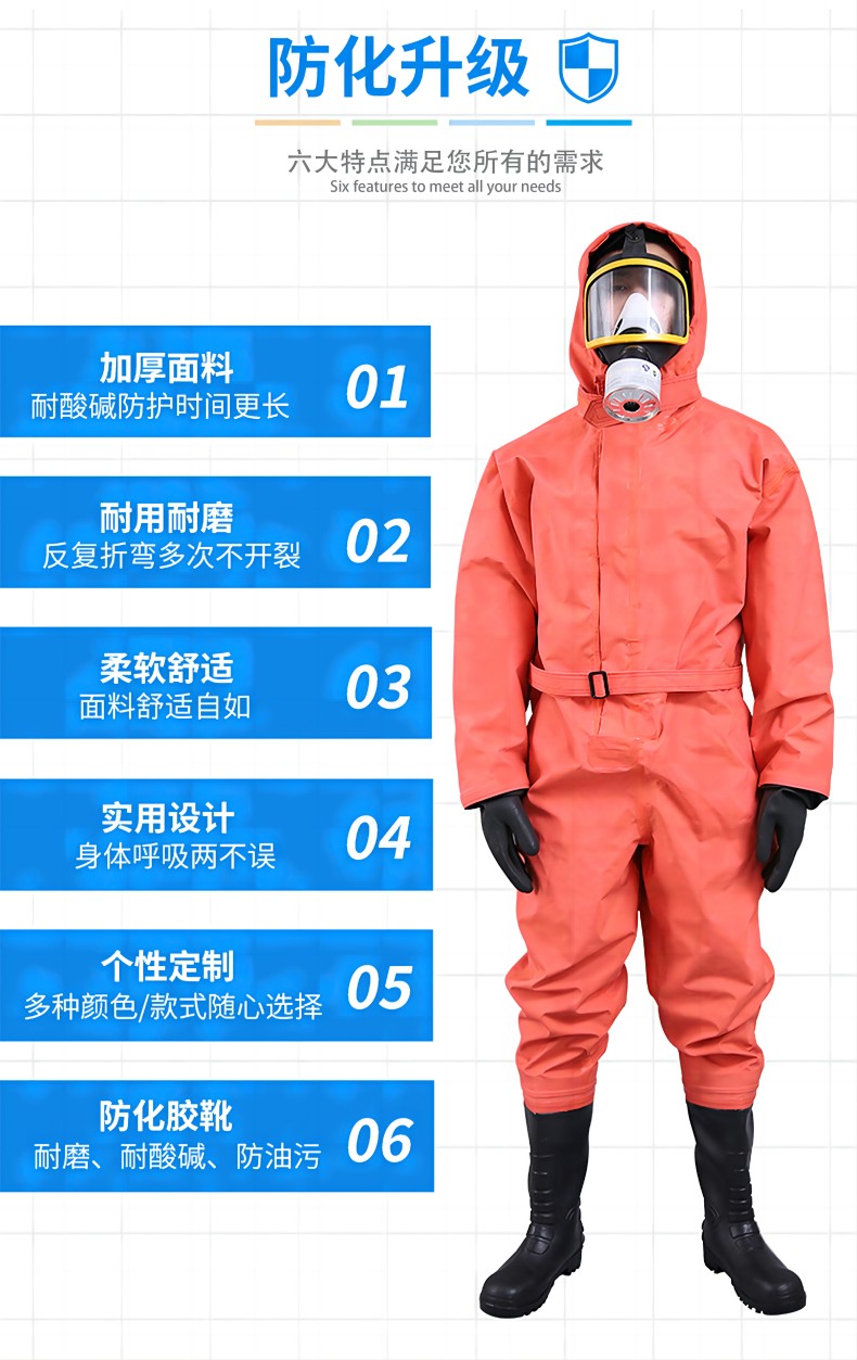 定和DH552輕型防化服 B級液密型防化服3