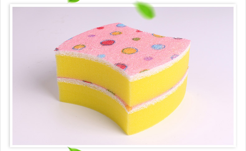 3M 6202F思高精致蝶彩海綿百潔布4