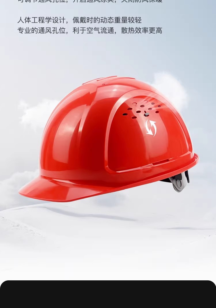 霍尼韋爾L99RS106S PE湖藍色安全帽 L99S系列安全帽8