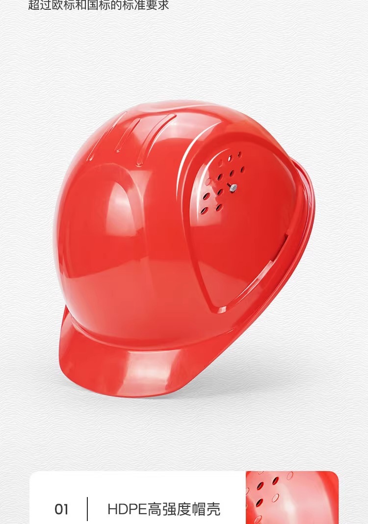 霍尼韋爾L99RS106S PE湖藍色安全帽 L99S系列安全帽11