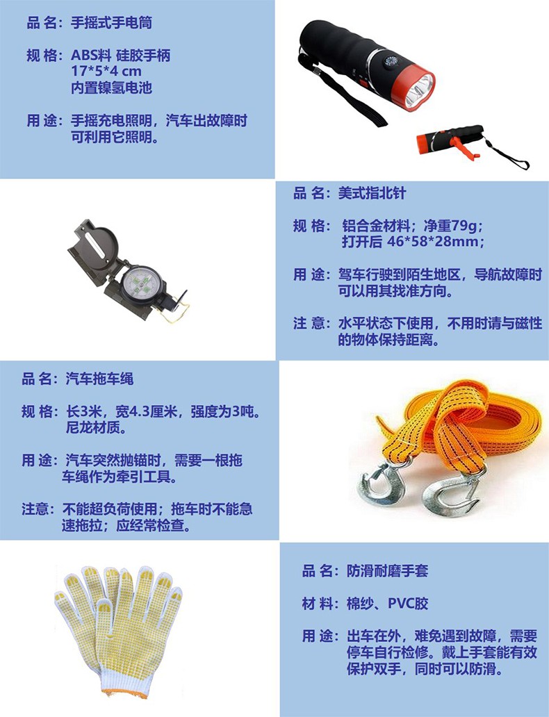 安氧特車輛應急包2
