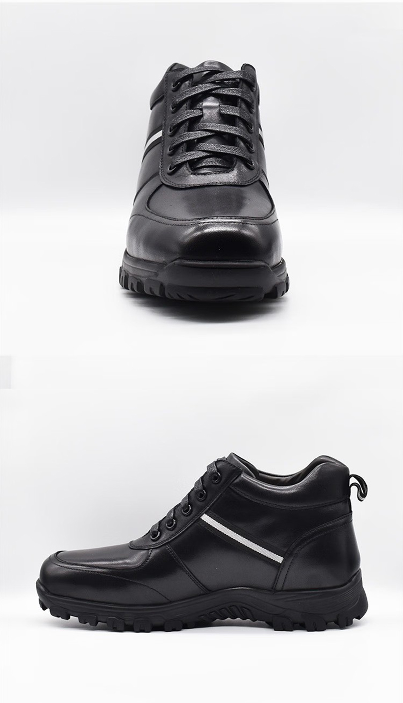 百集BJ1212黑色光面牛皮防寒電絕緣安全鞋7