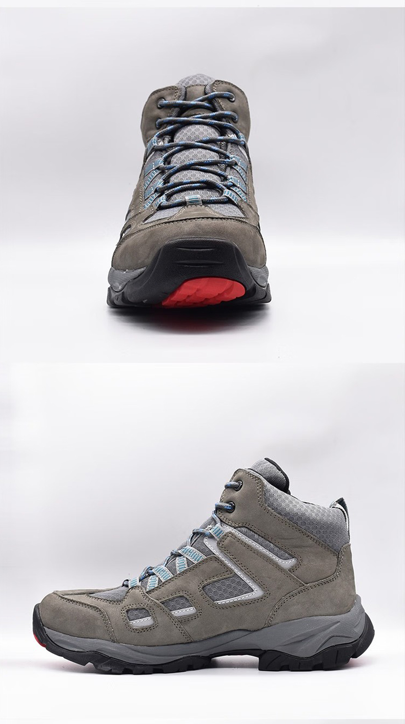 百集BJ9292灰色磨砂牛皮防寒防滑耐油電絕緣安全鞋7