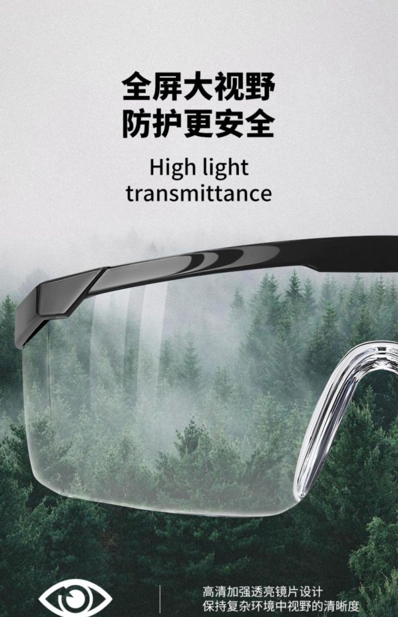 定和DH4011高清透明多功能防護眼鏡8