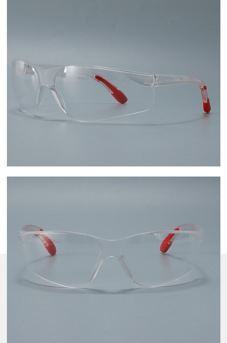 定和DH4015透明黑色鏡片抗沖擊多功能防護(hù)眼鏡9