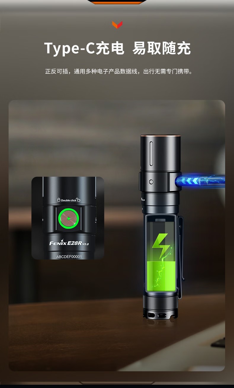 FENIX菲尼克斯E28R E系列EDC充電小直筒手電9.jpg
