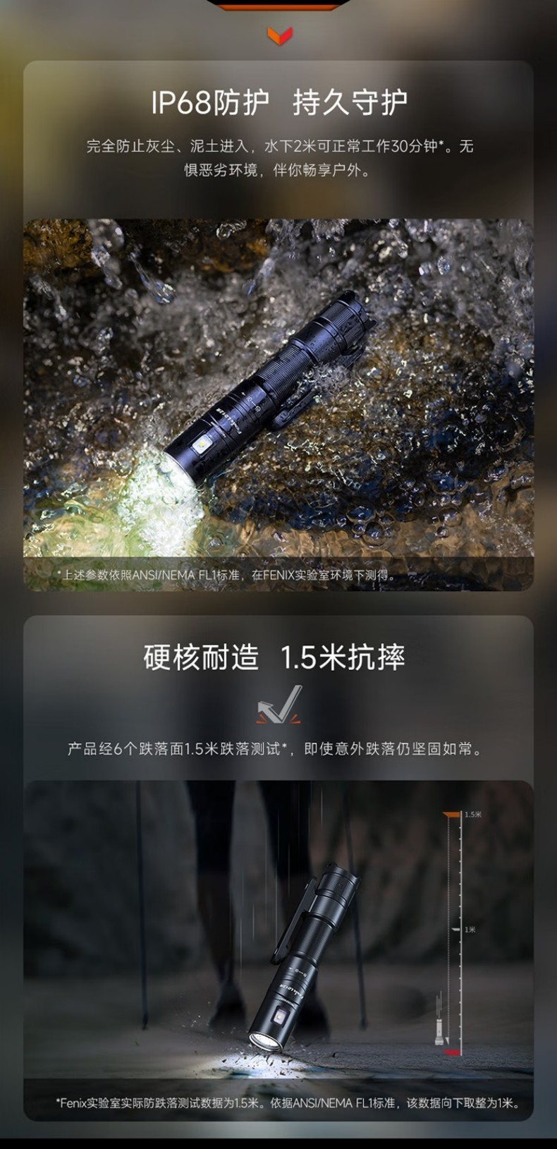 FENIX菲尼克斯LD12R LD系列雙光源多用途便攜手電9.jpg