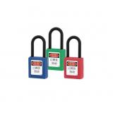 瑪斯特406KAMCNBLU塑料掛鎖藍色絕緣安全掛鎖 瑪斯特406KAMCNBLU塑料掛鎖藍色絕緣安全掛鎖