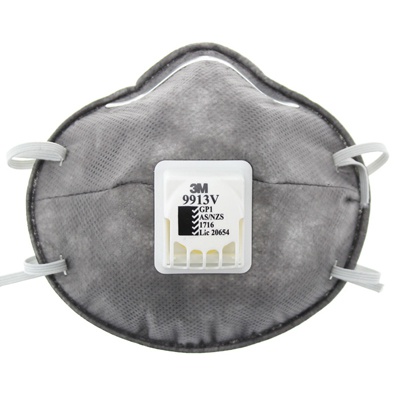 3M 9913V KN90/GP1 有機(jī)蒸氣異味及顆粒物防護(hù)口罩