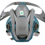 3M6502QL硅膠半面罩防毒面具本體 3M6502QL硅膠半面罩防毒面具本體