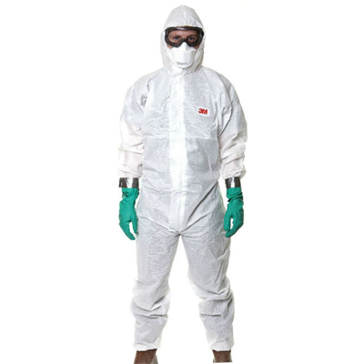3M4545白色帶帽連體防護服 3M4545白色帶帽連體防護服