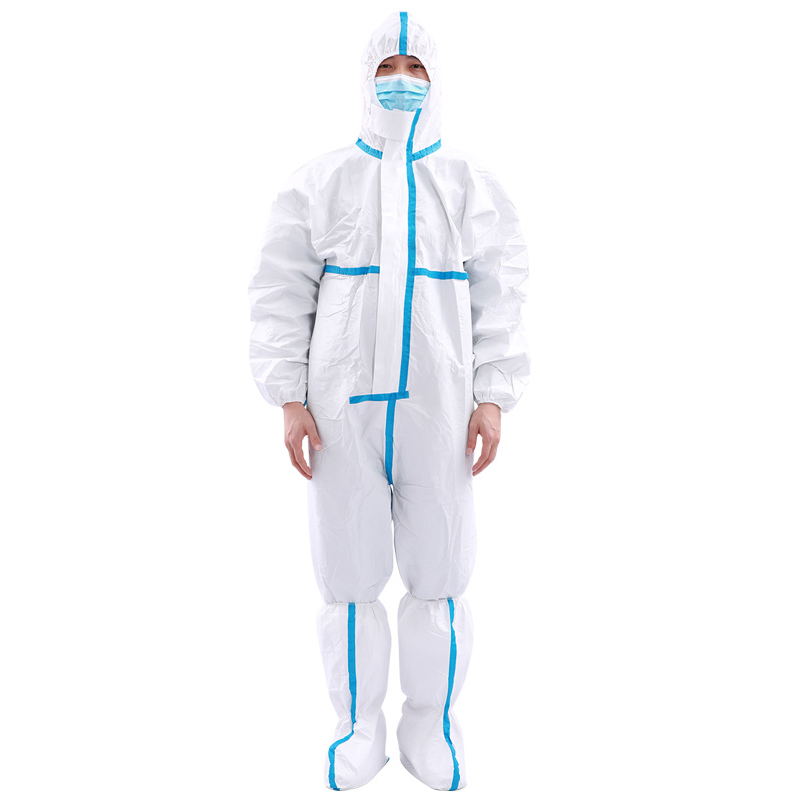 國產(chǎn)連體一次性醫(yī)用防護服DH5200