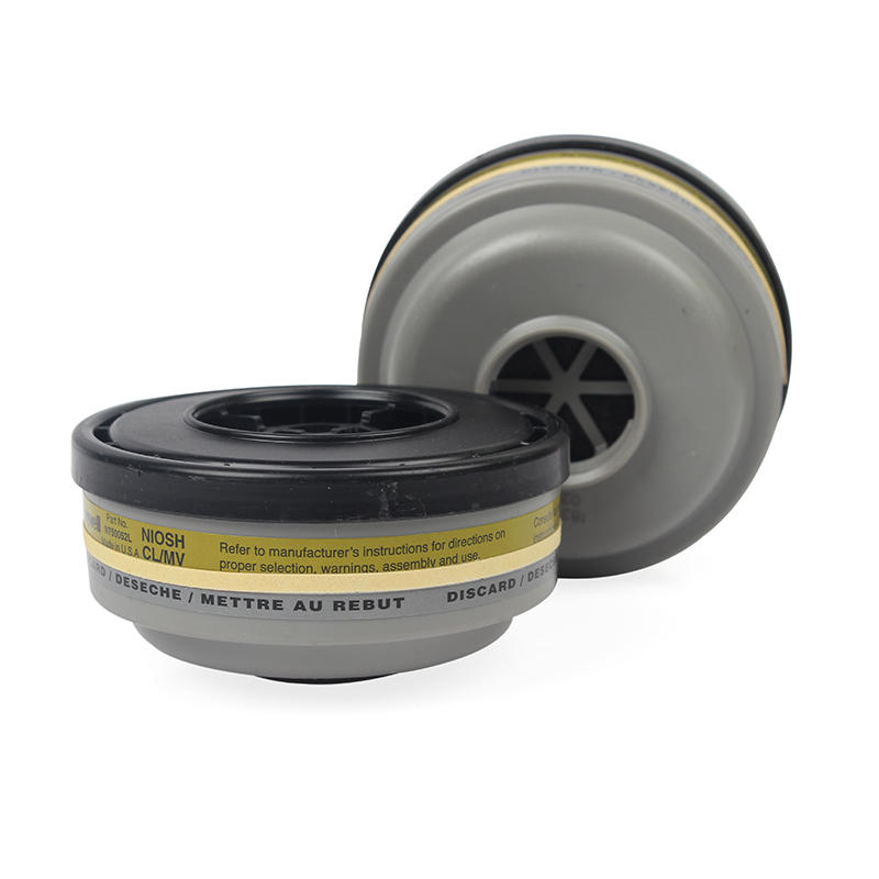 霍尼韋爾N750052P100濾盒防水銀蒸汽及氯氣濾毒盒