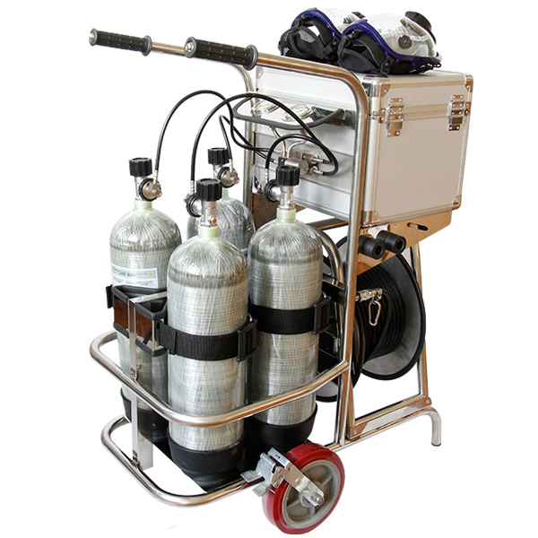 CHZK4/9F/30車載立式四瓶移動(dòng)供氣源