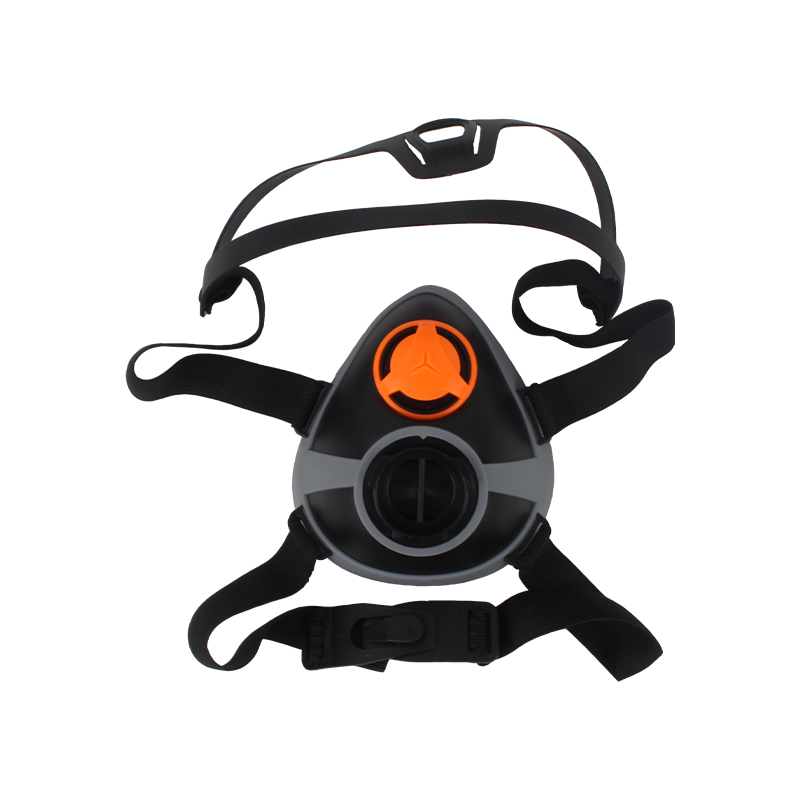 代爾塔105011半面罩防毒面具M(jìn)6300單濾盒防毒面罩本體