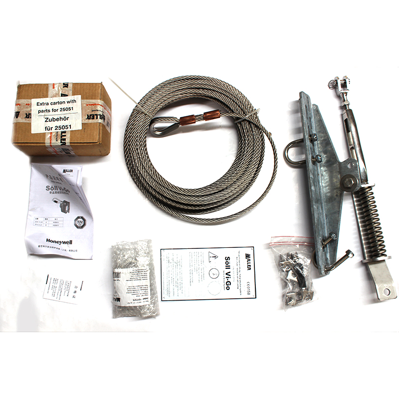 霍尼韋爾VSSEX/20M Vi-Go不銹鋼鋼纜爬梯系統