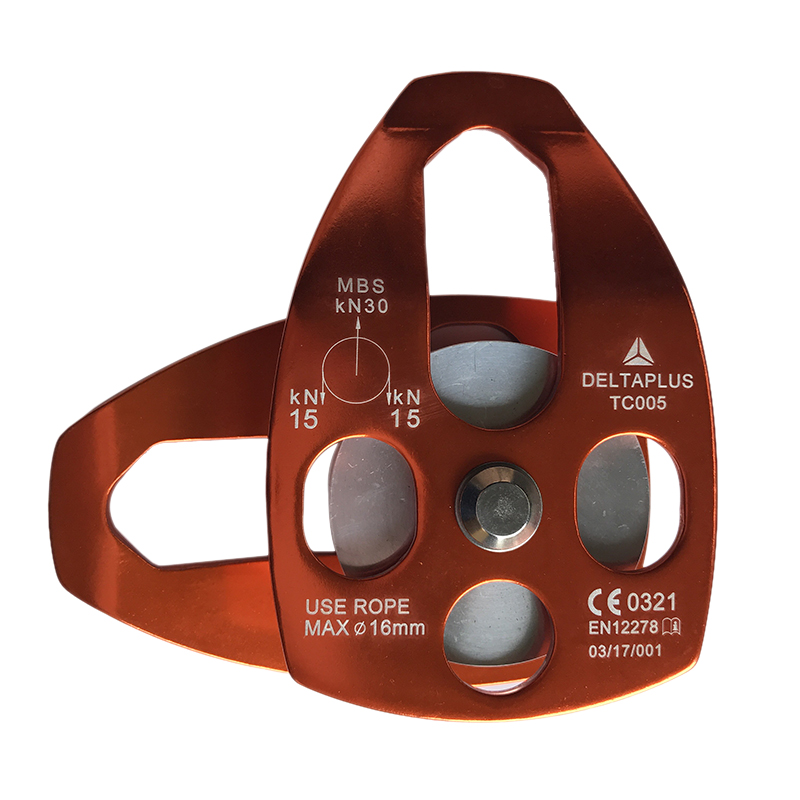 代爾塔509005 TC005鋁制單滑輪16mm