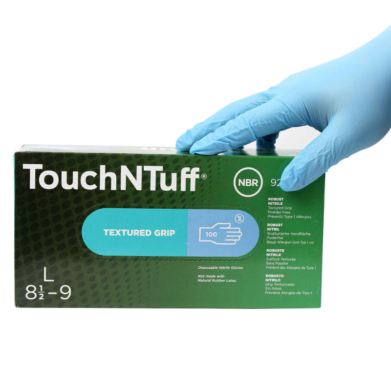 安思爾92-670A一次性丁腈防化手套