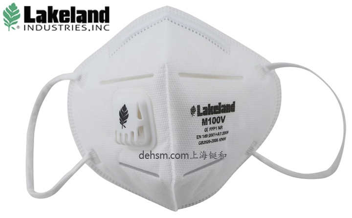雷克蘭M100V KN95防塵口罩圖片-正面