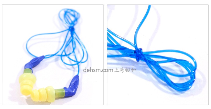 3M340-8002硅膠帶線防噪音耳塞包裝細節圖