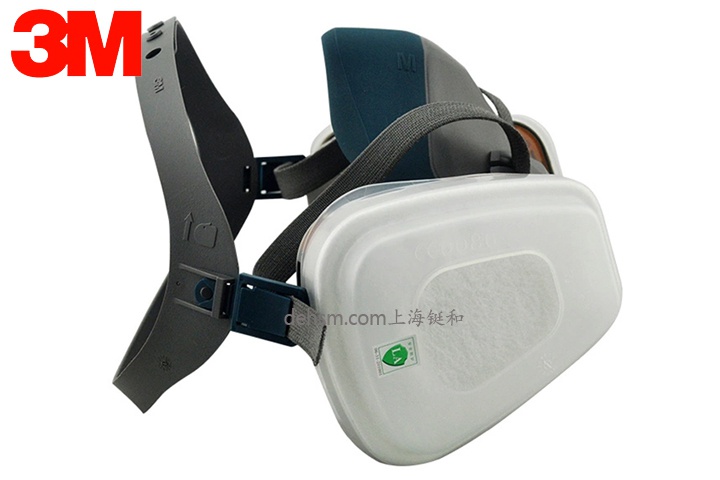 3M650P防毒面具圖片-側面