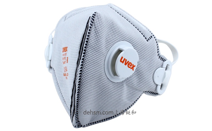 UVEX優唯斯8733220silv-Air3220防毒口罩圖片-側面