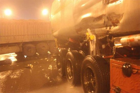 化學品泄漏事故現場