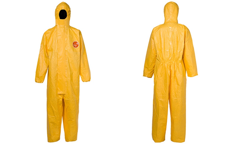 杜邦Tychem2000化學(xué)防護服TC198T LY圖片-正面