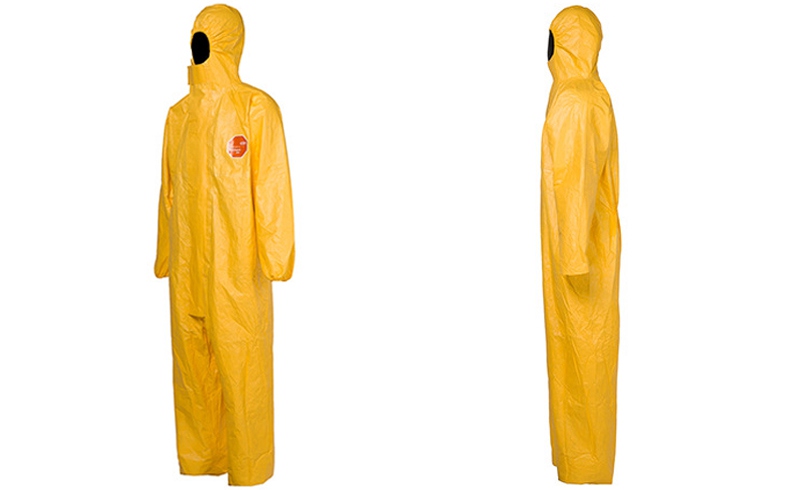 杜邦Tychem2000化學(xué)防護服TC198T LY-反面