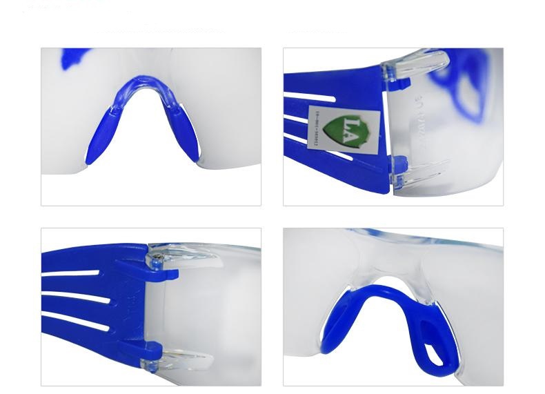 SF301SGAF-BLU防霧防護眼鏡細節圖