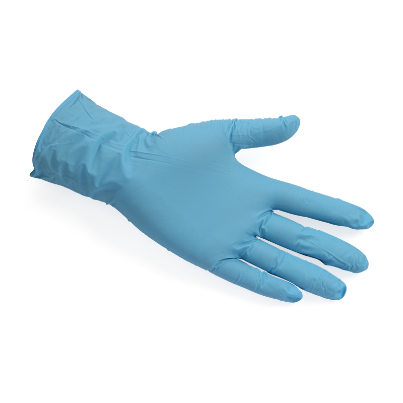 安思爾92-481A一次性藍(lán)色丁腈手套圖2