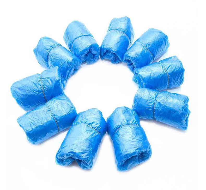 DH5101一次性PE塑料鞋套整捆實(shí)物圖