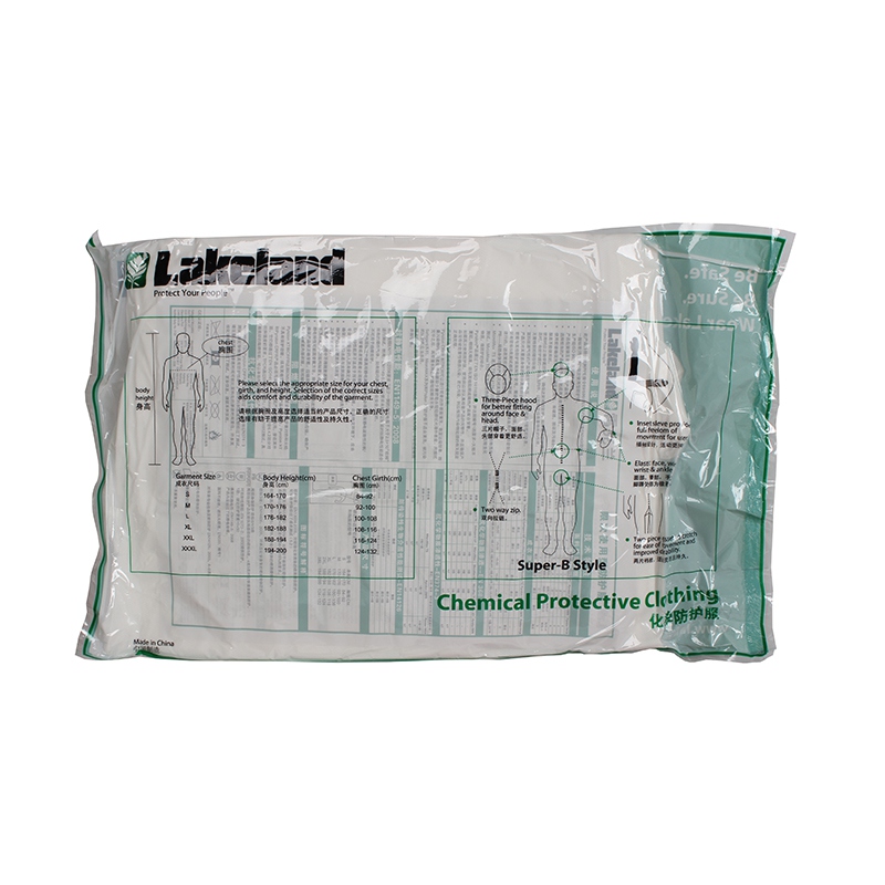 雷克蘭SMMS428WE白色防護服圖2