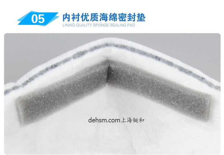 3M8247R95有機蒸氣異味及顆粒物防護口罩內襯優質海綿