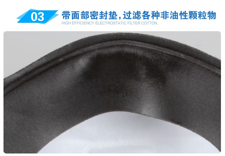 3M8233N100口罩帶面部密封墊
